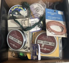 Large Lot Of Jewelry Making Cording Various Brands/Colors