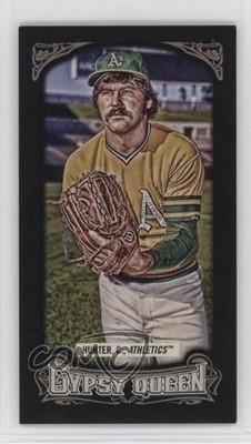 2014 Topps Gypsy Queen Mini Black 61/199 Catfish Hunter #263 HOF 1e1f