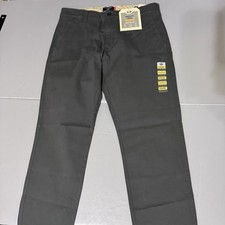 Dockers Pants Ultimate Chino Athletic Fit 33 30 30.5 Gray Stretch Pants New