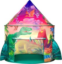 Dinosaur Pop Up Play Tent Kid Toy For 3+ Years Old Girl Boy Playhouse In/Outdoor