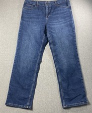 Wonder Nation Jeans Boys 16 Husky Blue Straight Stretch Denim Adjustable Waist