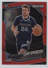 2024-25 Panini Prizm Black Ruby Wave Prizm Cam Spencer #218 14mf