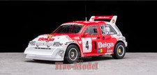 Sunstar 1:18 MG Metro 6R4 WRC 1986 4# Alloy Diecast Car Models Display Gifts Red