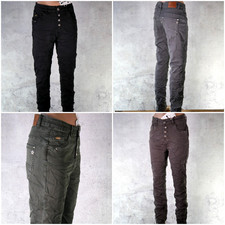   KAROSTAR Baggy Jeans Hose Herbst 2025 Knöp...
