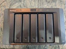 Synology DX517 5 Bay Diskless NAS Expansion Unit+AC Plug+eSATA cable DS1621 1821