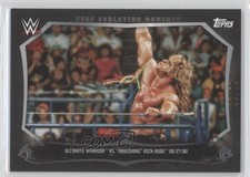 2015 Topps WWE Undisputed Black /99 Ultimate Warrior Ravishing Rick Rude HOF 0ad