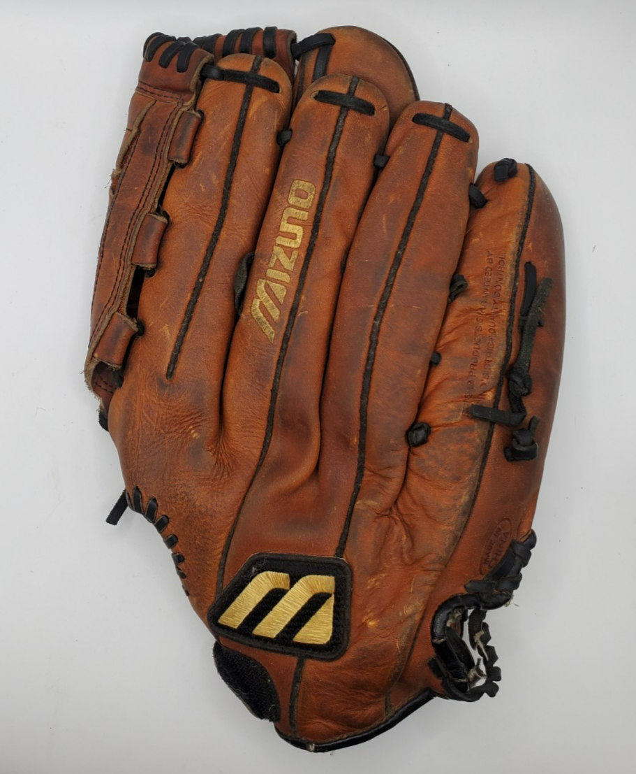 Mizuno MVS 1250 Brown Leather Softball Baseball Fast pitch Glove
