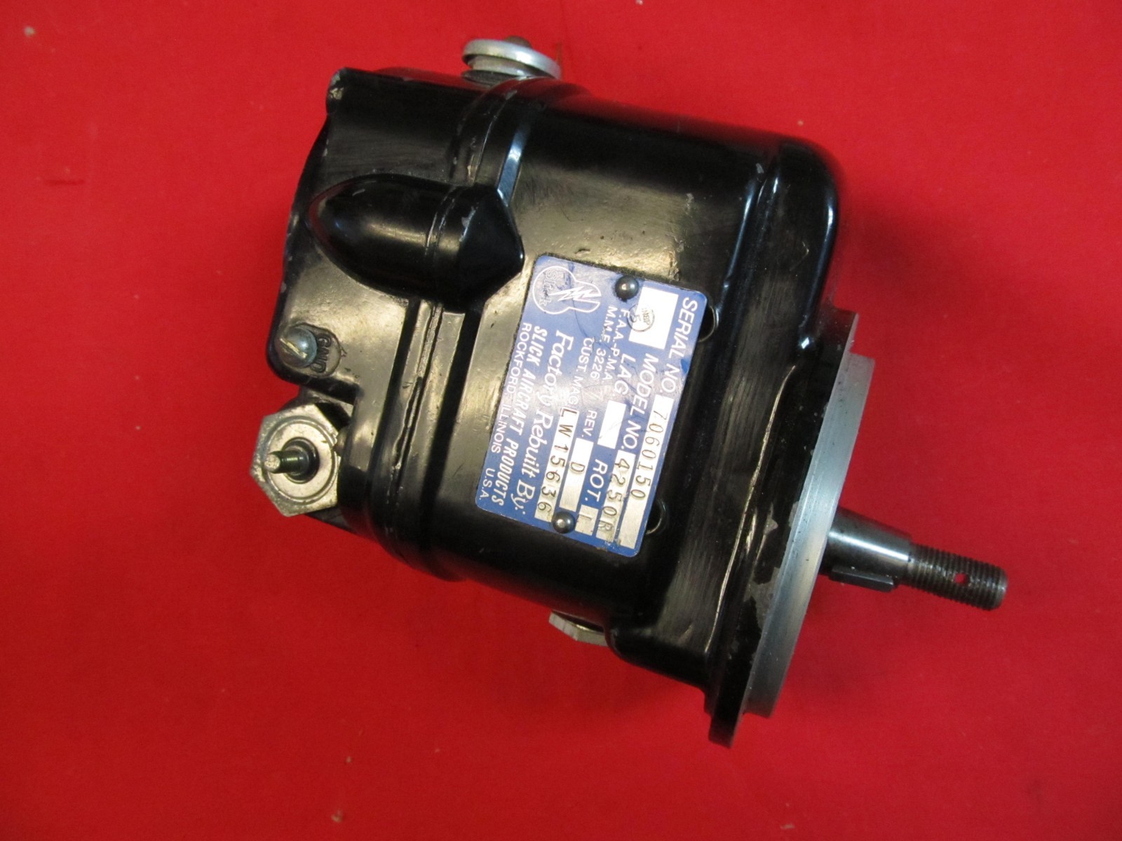 Unison Slick Model 4270 Magneto long blue spark when turned Lycoming O-320 O-360