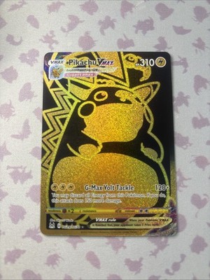 Pokemon Pikachu VMAX Full Art Trainer Gallery TG29/TG30 Lost Origin