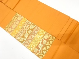 7596625: JAPANESE KIMONO JAPANESE NAGOYA OBI / WOVEN FLORAL SARASA