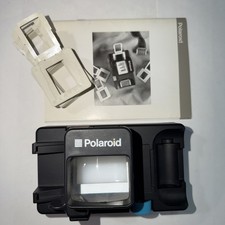 Vintage Polaroid 35mm Film Illuminated Slide Mounter with 18 Slide Mounts
