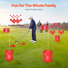 Backyard Golf Game, 9 Hole Golf Course, Golf Game Practice Games, Beach