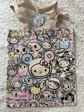 NWT tokidoki X Hello Kitty Friends Canvas Tote Bag