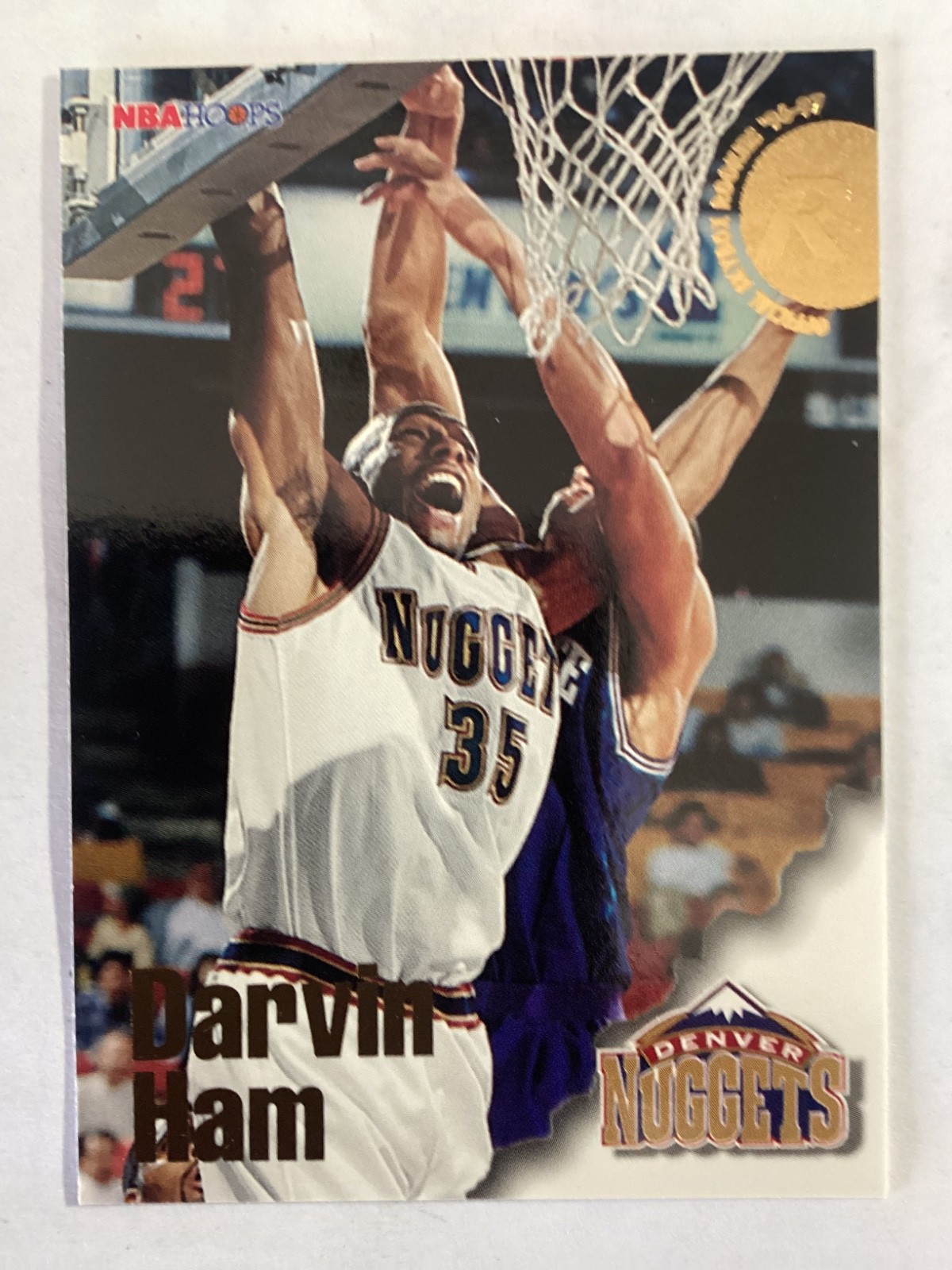 1996-97 Hoops #291 Darvin Ham Rookie (RC) Nuggets