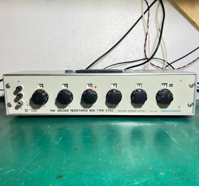 1PCS Yokogawa 2793 Decade Resistance Box 6 Dial Variable