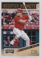 2019 Panini Chronicles Playoff Holo Gold 3/10 Scooter Gennett #17 01lu