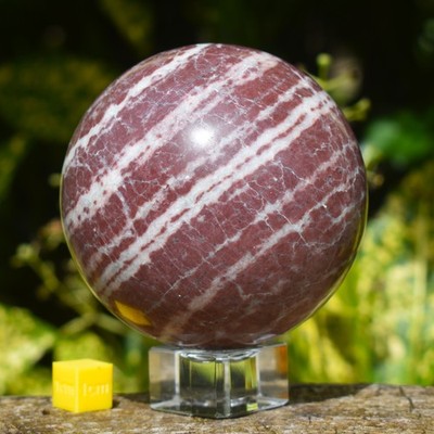 Rhodochrosite Crystal Sphere | Love   Healing   Emotional Balance