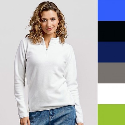 Promodoro Women's Recycled Fleece Troyer 7925 Damen Pullover NEU