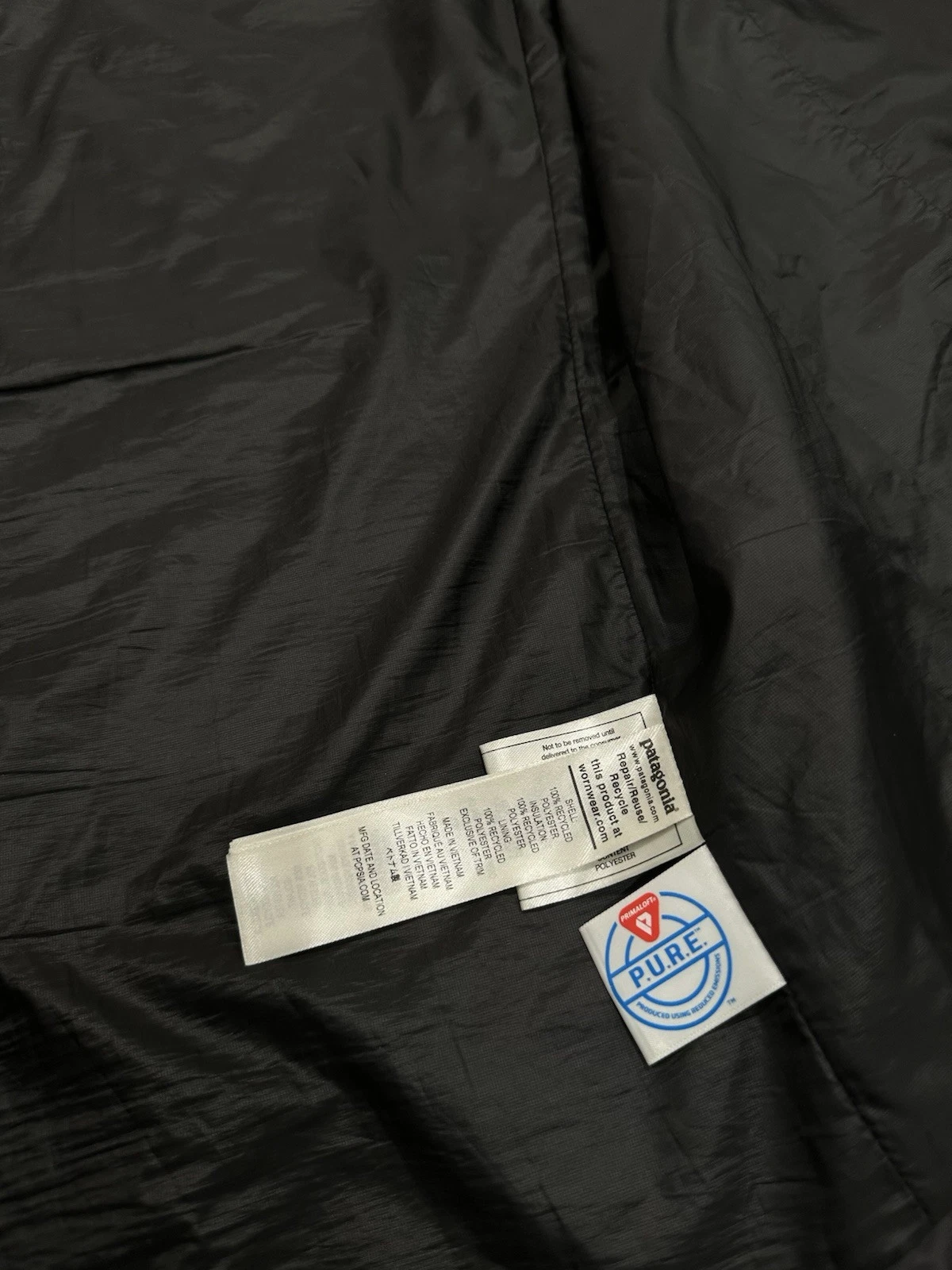 patagonia nano puff full zip packable primaloft puffer jacket