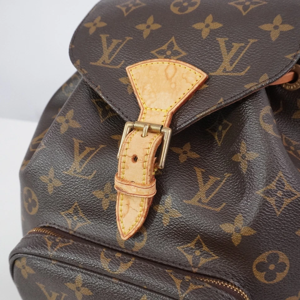 Auténtico bolso mochila Louis Vuitton LV monograma Montsouris MM M51136 SP0016 #53800A Foto 3 de 4