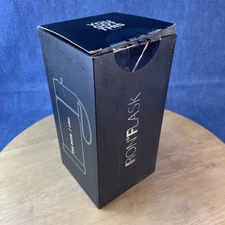 Iron Flask Kid's Water Bottle, 14oz Black Stainless Steel, Open Box