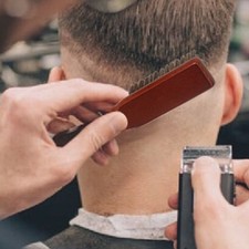 Round Beard Brush Mustache Grooming Styling Comb Barber Shop Tools