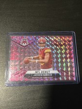 2024 Panini Mosaic - NFL Debut Pink Camo Mosaic Prizm #272 Jayden Daniels (RC)