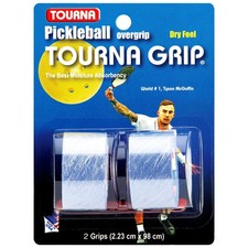 Tourna Pickleball Grip Overgrip - 2 Pack - Sweat Absorbing Over 2 pack, Blue