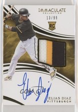 2016 Panini Immaculate Rookie Auto Patch 13/99 Elias Diaz #103 Patch Auto 0g4