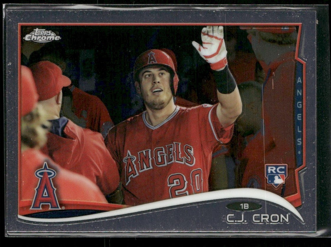 2014 Topps Chrome C.J. Cron Rookie Los Angeles Angels #151