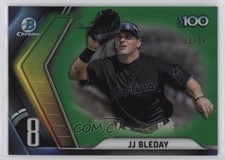 2022 Bowman Chrome Scouts Top 100 Green Refractor 12/99 JJ Bleday #BTP-8 12b0