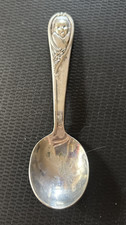 Vintage 50 s Gerber Baby Silverplate Spoon By Winthrop, 4.5 Collect