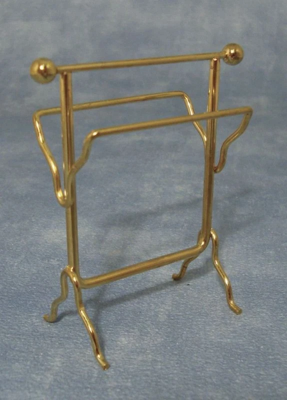 STREETS AHEAD DOLLSHOUSE Handtuchhalter, Puppenhaus, Puppenstube 1:12