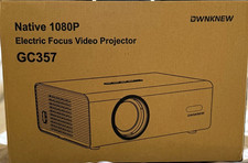Ownknew Native 1080p Electric Focus Video Projector Gc357 I3