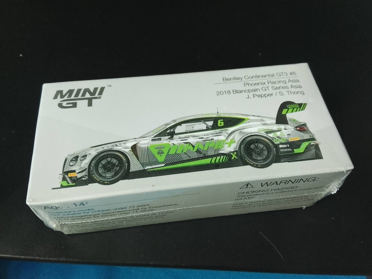 MINI GT 222 Bentley Continental GT3 - Blancpain GT Series Asia
