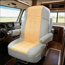 2 Pack RV Seat Covers for Captains Chairs,Motorhome Seat Covers for Class-A RV