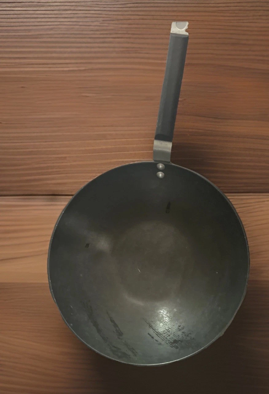 Vintage CALPHALON Commercial Aluminum Cookware Wok G165 HC Hard 2 Find VERY NICE