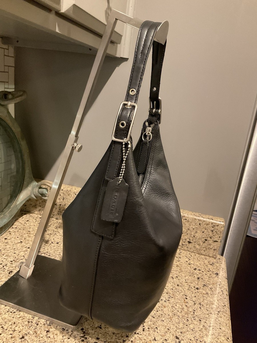 Coach Vintage Legacy West Hobo Glovetanned Leather Black 9823 | eBay