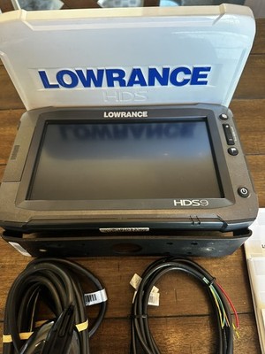 Lowrance HDS9 Gen2 Touch Screen Fish Finder/Chartplotter with Transducer - MINT