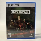 Payday 3 PS5 Starbreeze Co-Op Heist Shooter Multiplayer Action Video Game