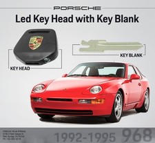 1992-1995 Porsche 968 Oem Led Key Head With Key Blank 94453833100 94453804101