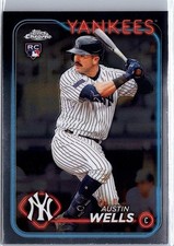 2024 Topps Chrome - Austin Wells #281 (RC)