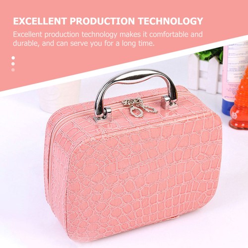 Kosmetikkoffer Damen Fräulein Reise -Make -up -Tasche Make-up-Reisekoffer - Bild 6 von 12