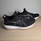 Asics Gel Nimbus 25 Black White Mens US 13 Running Athletic Shoes Wide 2E