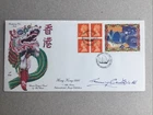 1997 4d Post Hong Kong Handover FDC Sig Tommy Gould VC.
