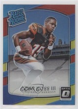 2017 Donruss Optic Rated Rookie Red & Yellow Prizm John Ross III #194 wd9