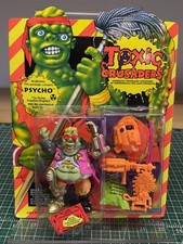 Playmates 1991 Toxic Crusaders Mint Sealed Psycho Action Figure