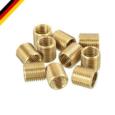 M10 auf M8 Adapter Hülse Messing Gewindeeinsatz 10 Stück