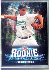 2015 Topps Chrome Update Livan Hernandez #RSC-24 Marlins Rookie Sensations