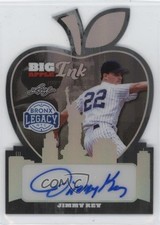 2025 Leaf A Bronx Legacy Big Apple Ink Silver Prismatic /10 Jimmy Key Auto pe8
